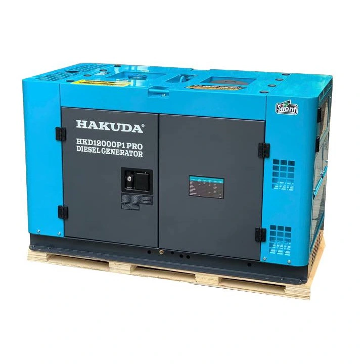 Máy Phát Điện Chạy Dầu Hakuda 12KW HKD12000P1PRO Siêu Cách Âm