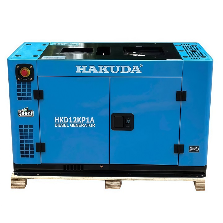 Máy Phát Điện Chạy Dầu Hakuda 12KW HKD12KP1A Siêu Cách Âm