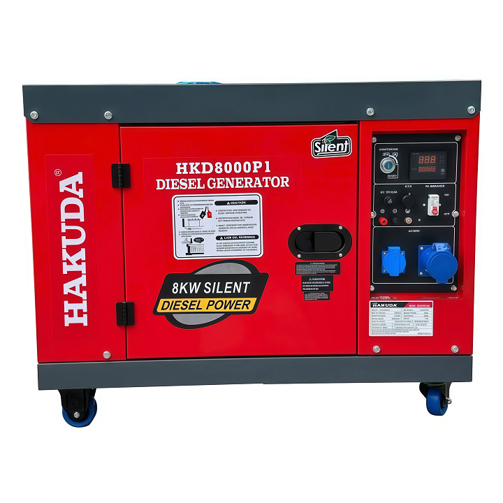 Máy Phát Điện Chạy Dầu Hakuda 8KW HKD8000P1