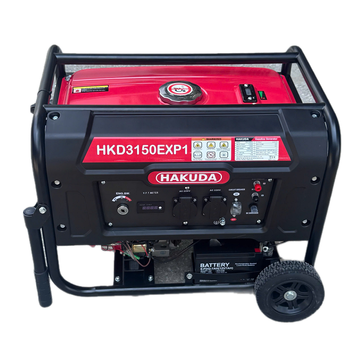 Máy Phát Điện Chạy Xăng 3KW Hakuda HKD3150EXP1