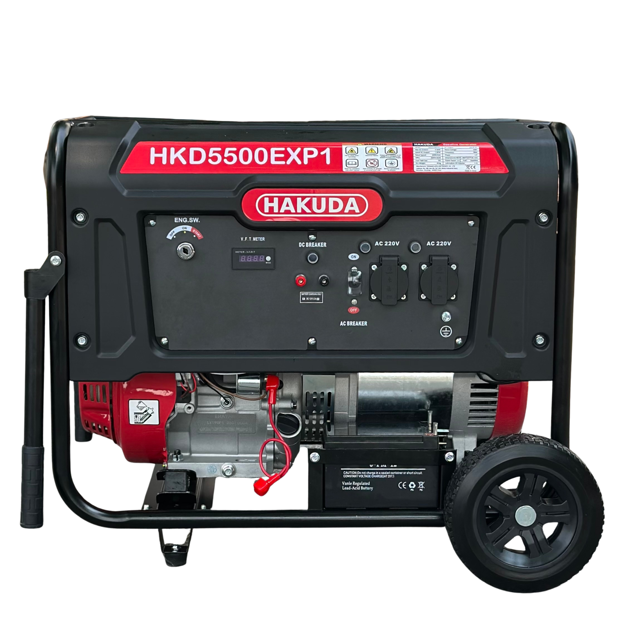 Máy Phát Điện Chạy Xăng 5KW Hakuda HKD5500EXP1