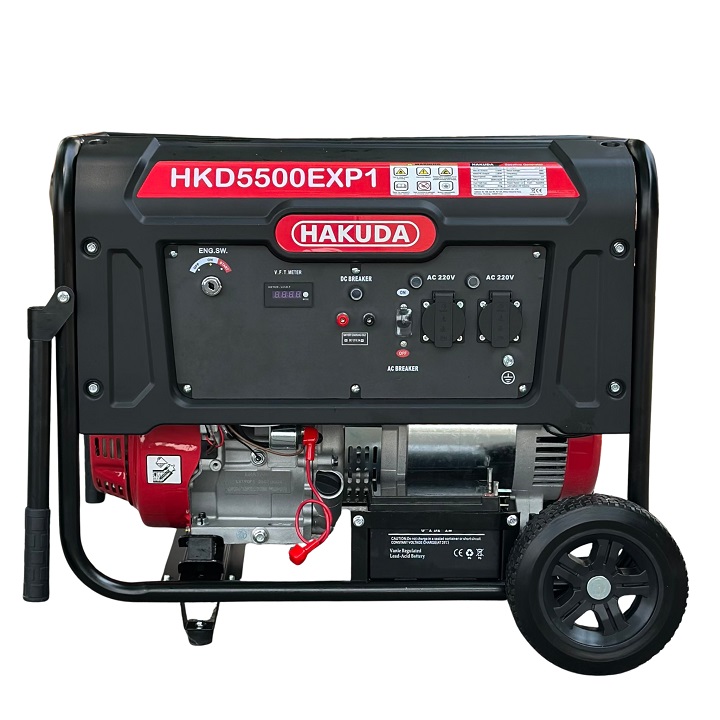 Máy Phát Điện Chạy Xăng 5KW Hakuda HKD5500EXP1