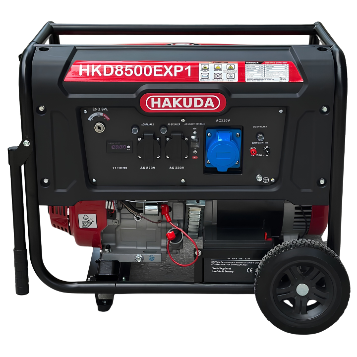 Máy Phát Điện Chạy Xăng 8KW Hakuda HKD8500EXP1