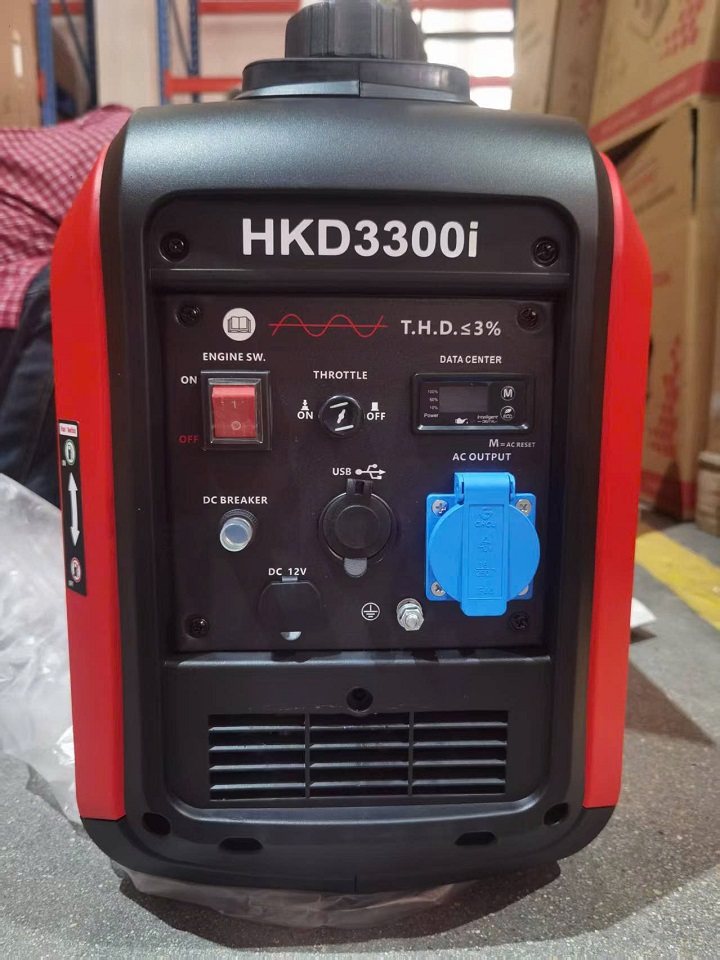 Máy Phát Điện Chạy Xăng Inverter 3KW Hakuda HKD3300i Siêu Cách Âm