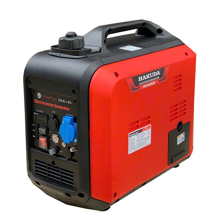 Máy Phát Điện Chạy Xăng Inverter Hakuda 4KW HKD4000iE Đề