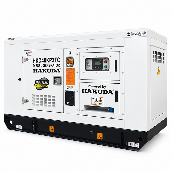 Máy Phát Điện Công Nghiệp 40KW Hakuda HKD40KP3TC
