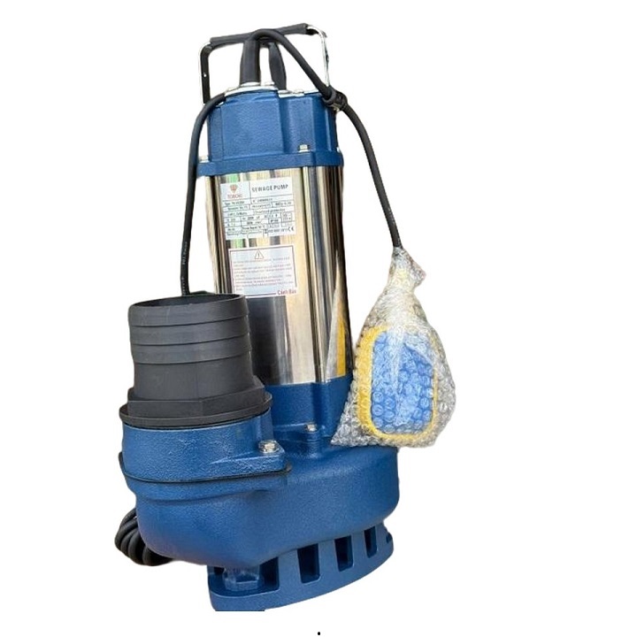 Máy Bơm Chìm Nước Thải Toboki 750W TK-V750 Có Phao Có Dao Chém Rác