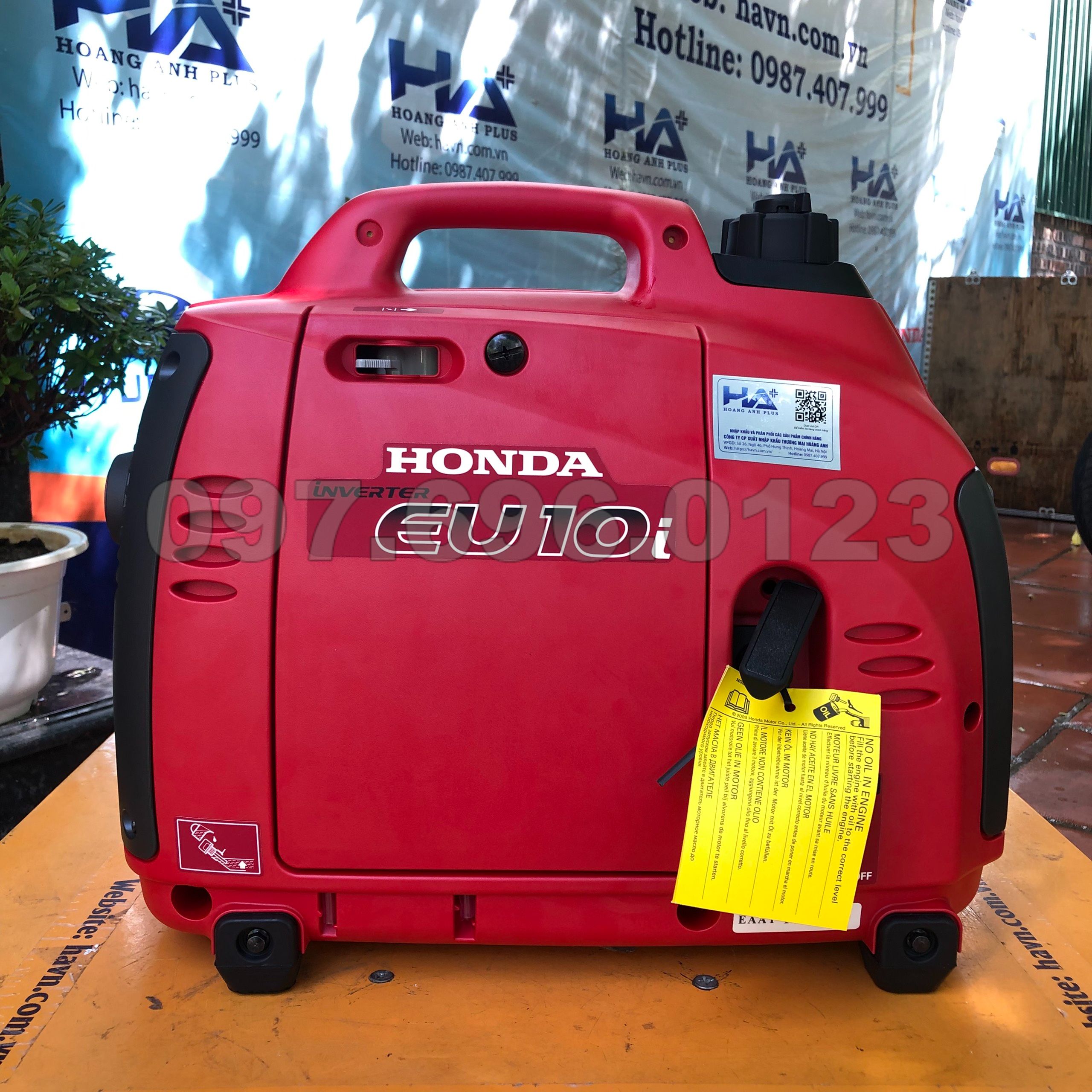 Máy Phát Điện Gia Đình Honda EU10IT1 RR0 1.0 KVA