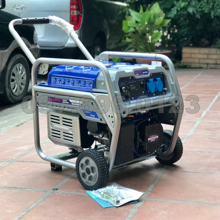 Máy Phát Điện Chạy Xăng 3kw Hakuda HKD 8300EX Đề