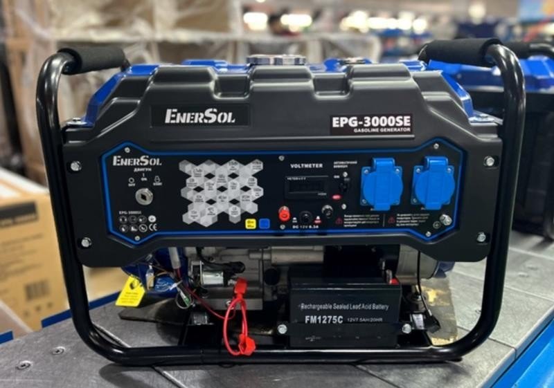 Máy Phát Điện Chạy Xăng 3Kw Enersol EPG-3000SE Đề