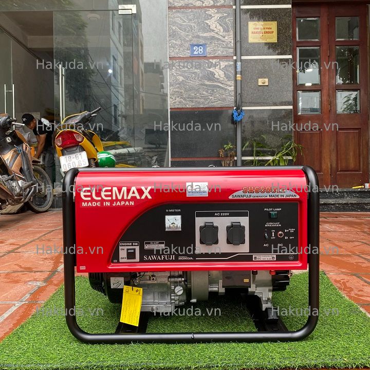 Máy Phát Điện Chạy Xăng 5KVA Elemax SH6500EX