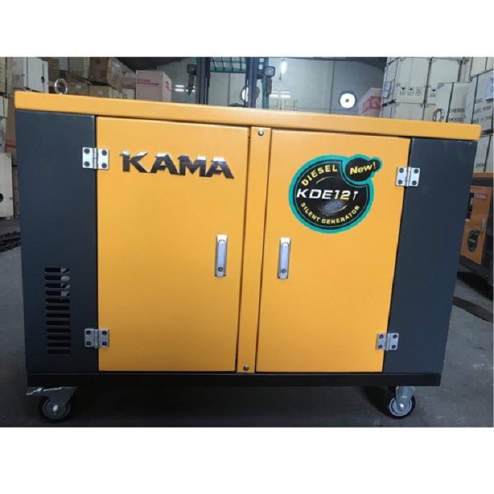 Máy Phát Điện Chạy Dầu 10Kw Kama KDE12T-1