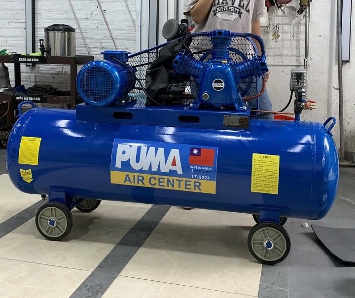Máy Nén Khí Dây Đai Puma 4HP 130L 3Pha