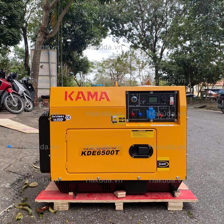 Máy Phát Điện Chạy Dầu 5Kw Kama KDE6500T