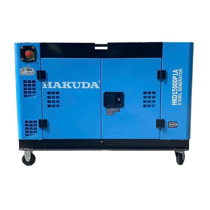 Máy Phát Điện Chạy Dầu Hakuda 15KW HKD15000P1A Siêu Cách Âm
