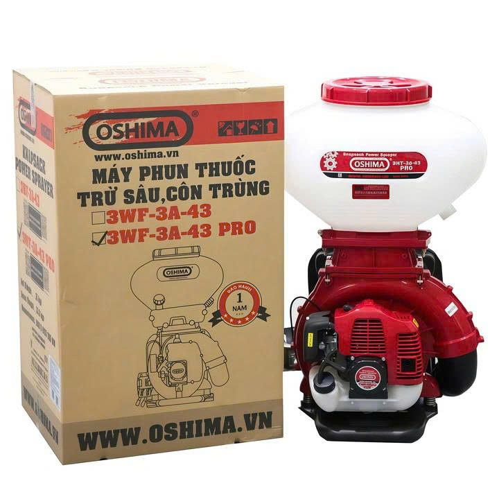 Máy Xạ Phân 2 Thì Oshima 3WF-3A-43 Pro