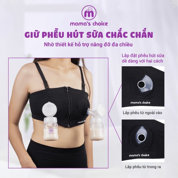 Áo hút sữa rảnh tay Mama's Choice Freesize