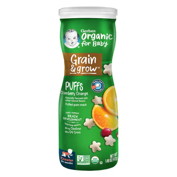 Chia sẻ    Bánh ăn dặm Gerber Organic Puffs 42g cho bé 8 tháng (Gerber cao)