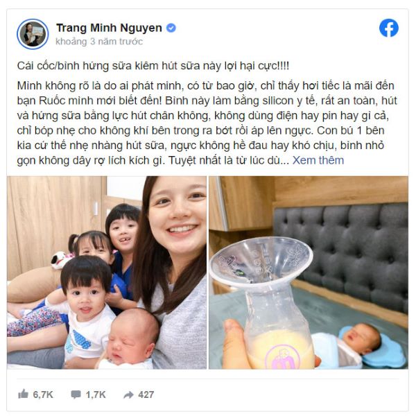 Cốc hứng sữa Mama Choice