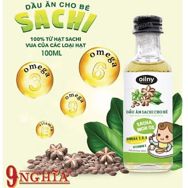 Ưu điểm nổi bật của dầu hạt sachi Oilny 9 Nghĩa