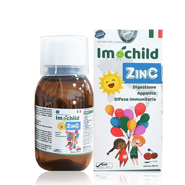 ImoChild Zinc - Kẽm nước cho bé trên 1 tuổi
