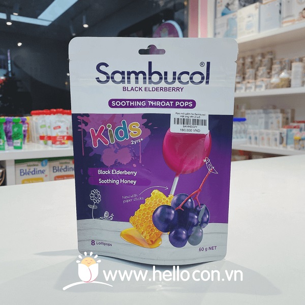 Kẹo vitamin cho bé Sambucol