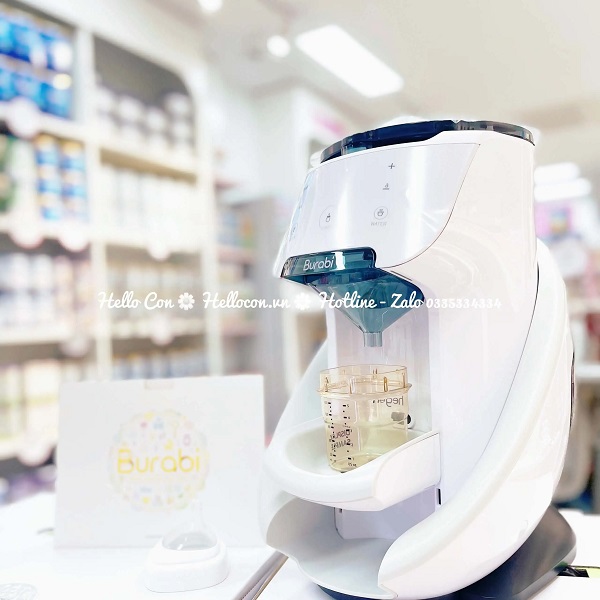 Máy pha sữa Burabi thông minh phiên bản Plus có Wifi