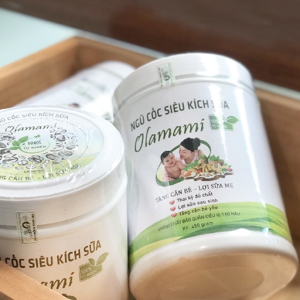 Ngũ cốc lợi sữa Olamami 450g