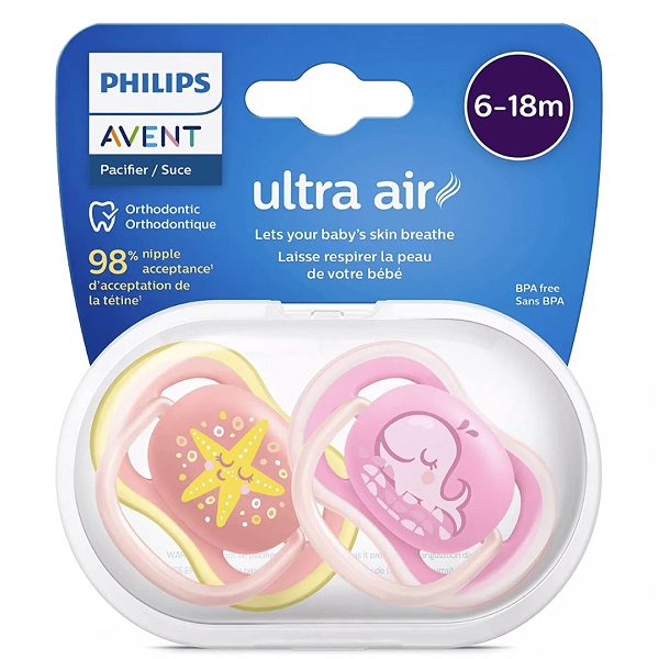 Ty giả Avent Ultra Air cho trẻ 0-6M và 6-18M