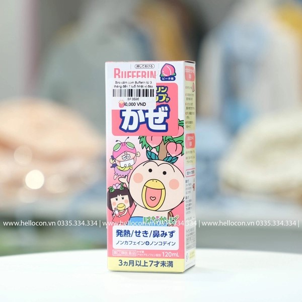 siro ho sổ mũi cho bé