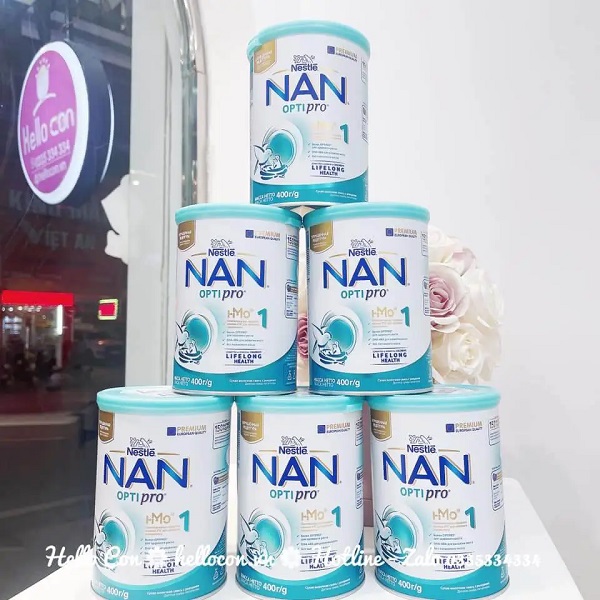 Các loại sữa Nan Nga Optipro HMO hiện nay sở hữu bên trên thị trường