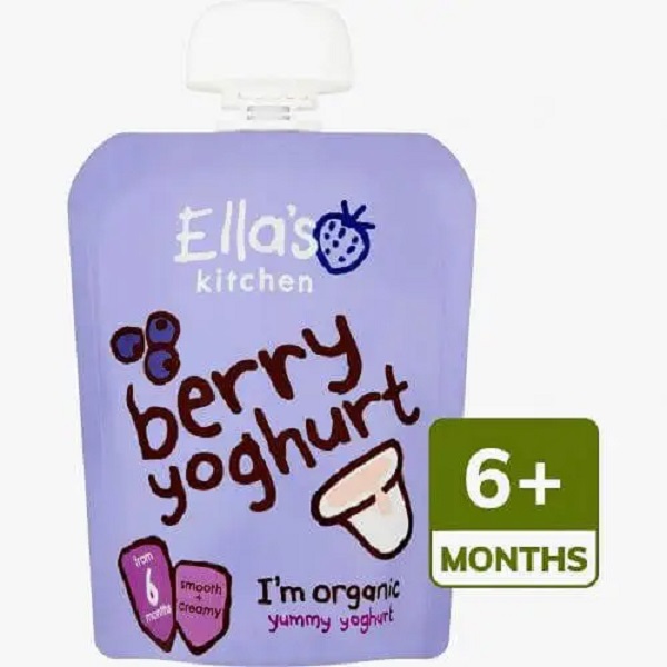 Sữa chua nguội Ella's Kitchen dạng túi cho bé 6 tháng