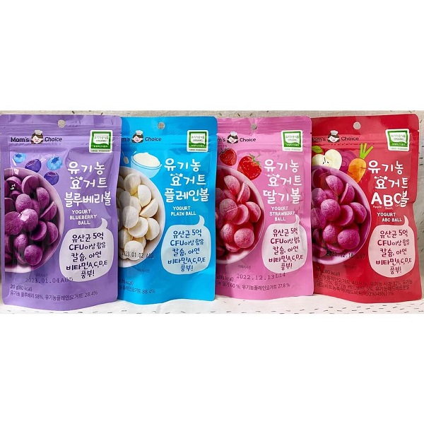 Sữa chua khô Hàn Quốc Mom's Choice cho bé 8 tháng