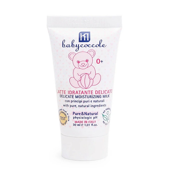 Sữa dưỡng ẩm Babycoccole chiết xuất hạnh nhân cho trẻ từ 0 tháng