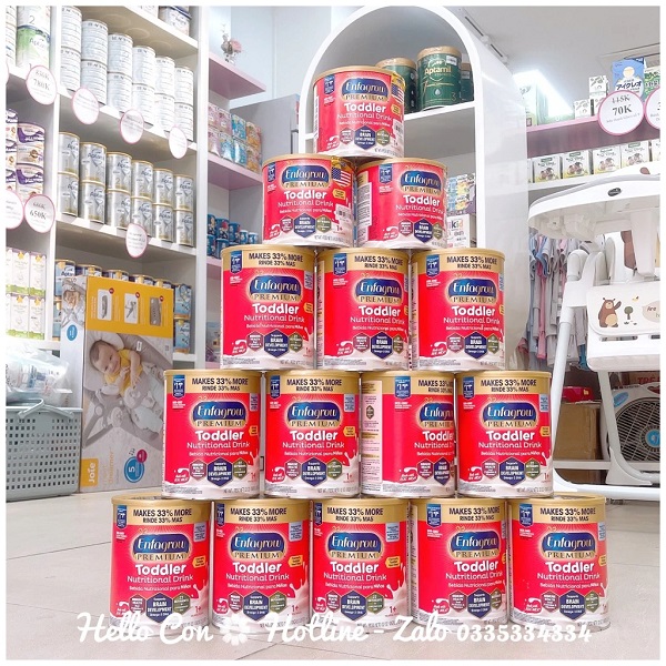 Sữa Enfagrow Mỹ Premium Toddler Nutritional Drink cho bé từ 1 tuổi (680g, 907g)