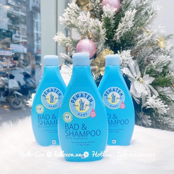 Sữa tắm Penaten (có thể gội) chống cảm cho bé Đức 400ml cho trẻ từ sơ sinh