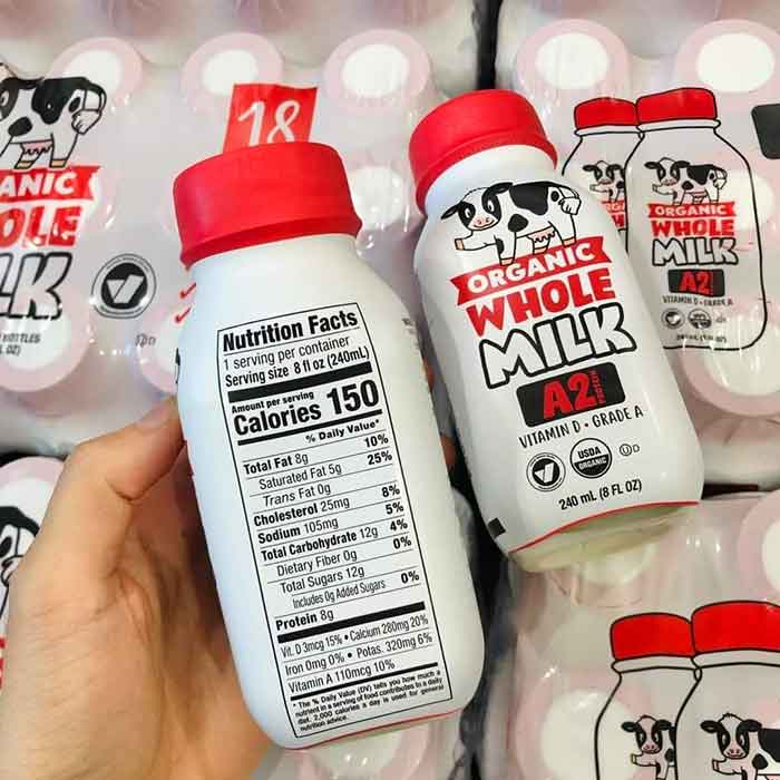 Sữa tươi A2 Organic Whole Milk