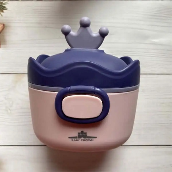 Cách sử dụng hộp đựng sữa bột Baby Crown