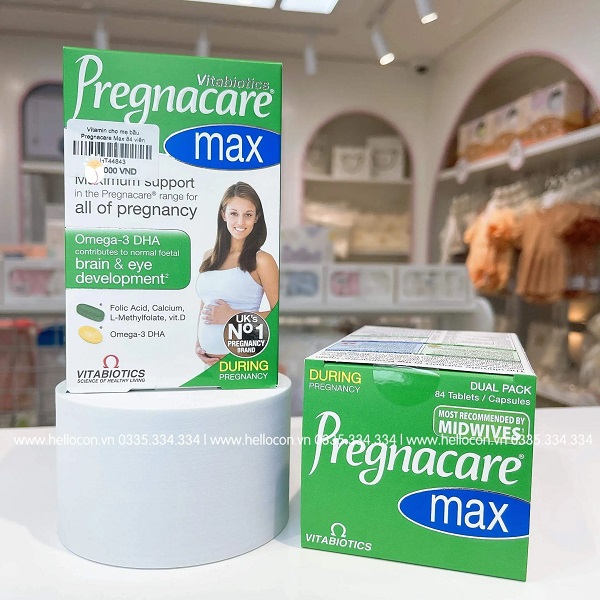 Vitamin Bầu Pregnacare Max 84 Vien Cho Mẹ Va Em Be Vitamin Bầu Pregnacare Max 84 Vien Cho Mẹ Va Em Be