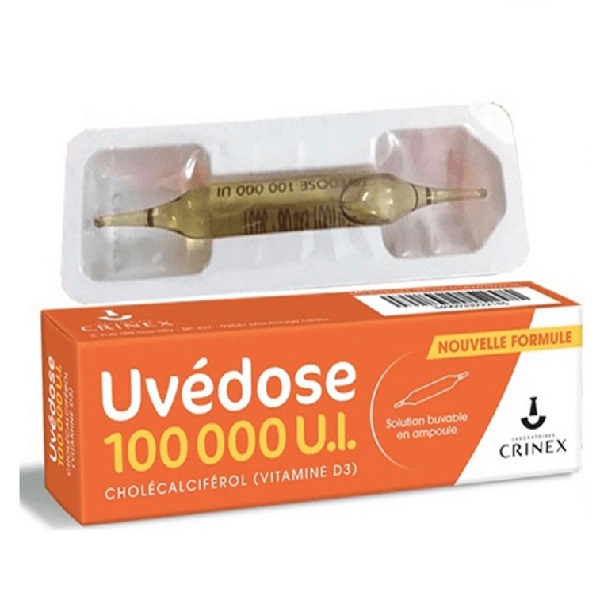 Vitamin D3 Uvedose 100.000IU liều cao của Pháp