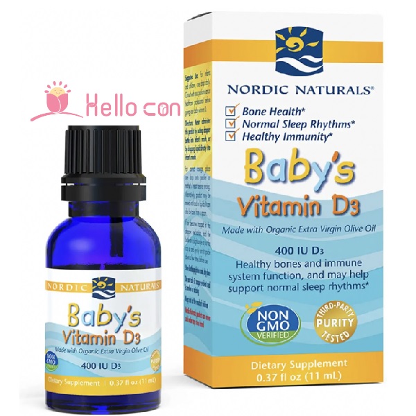 Hướng dẫn cách dùng vitamin D3 Nordic Natural's