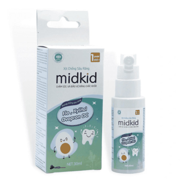 Xịt chống sâu răng Midkid