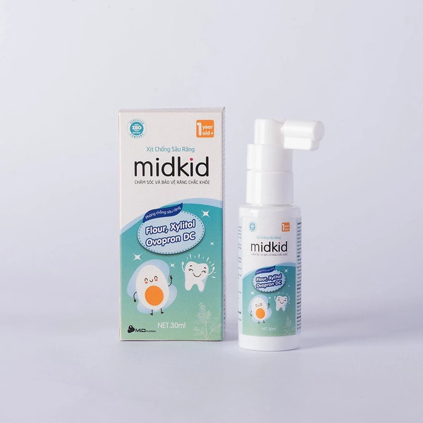 Xịt chống sâu răng Midkid