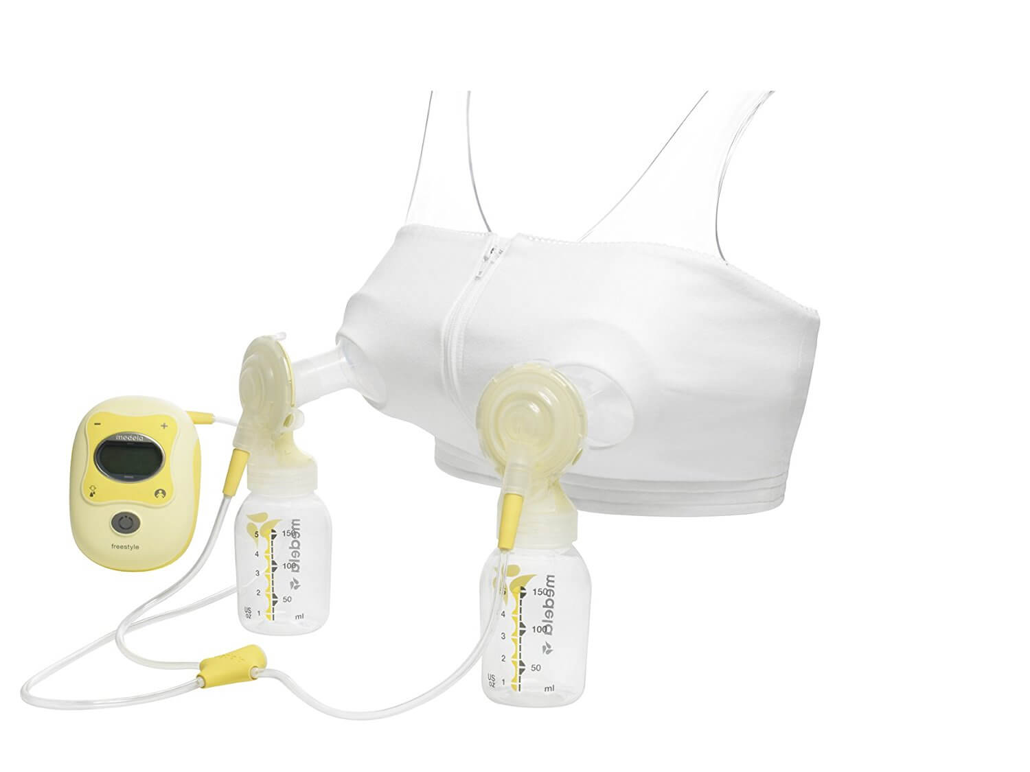 Áo rảnh tay hút sữa Medela size L màu trắng và size M