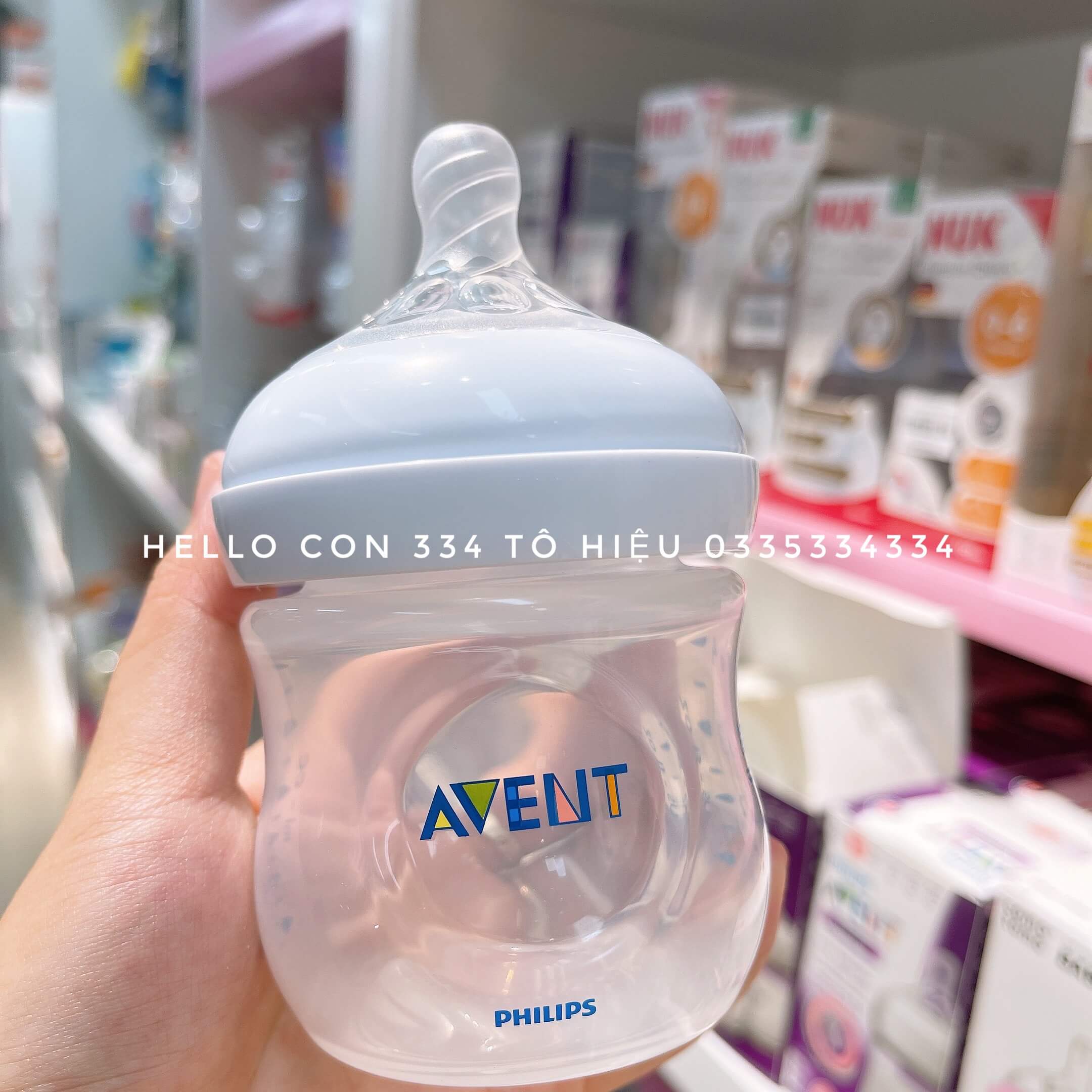 Bình sữa Avent PP mô phỏng tự nhiên (60ml, 125ml, 260ml, 330ml)