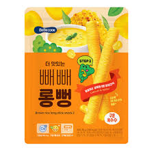 Bánh ăn dặm Bebecook, bánh gạo thanh dài cho bé 7 tháng