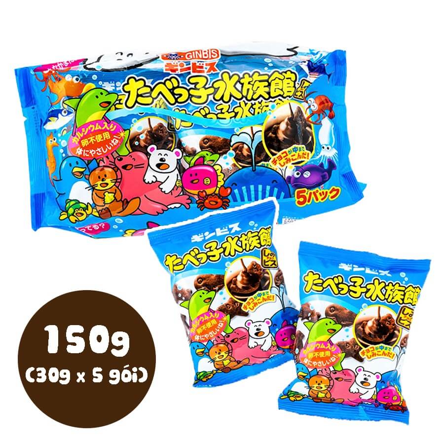 Bánh ăn dặm Ginbis cho bé 1 tuổi (các vị)