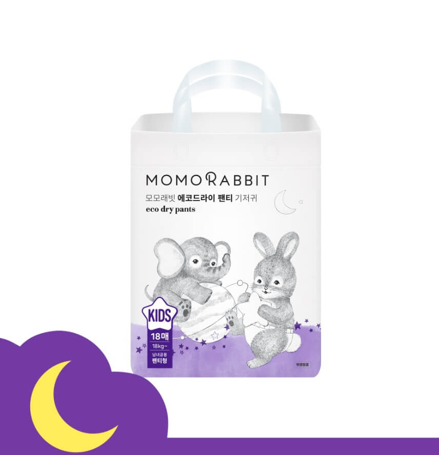 Bỉm Momo Rabbit ban đêm Hàn Quốc