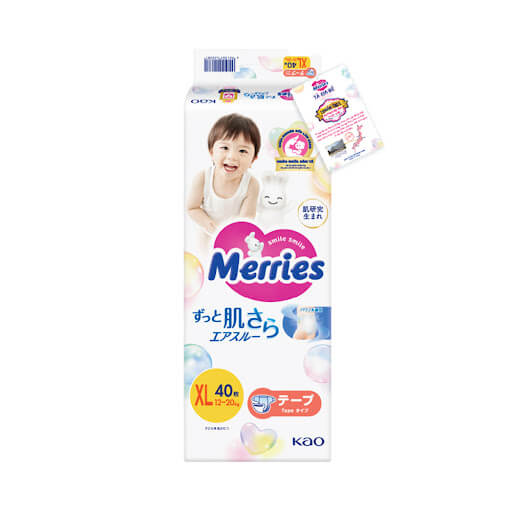 Bỉm Merries Sakura chính hãng các size, Combo 2, Combo 3 siêu hời