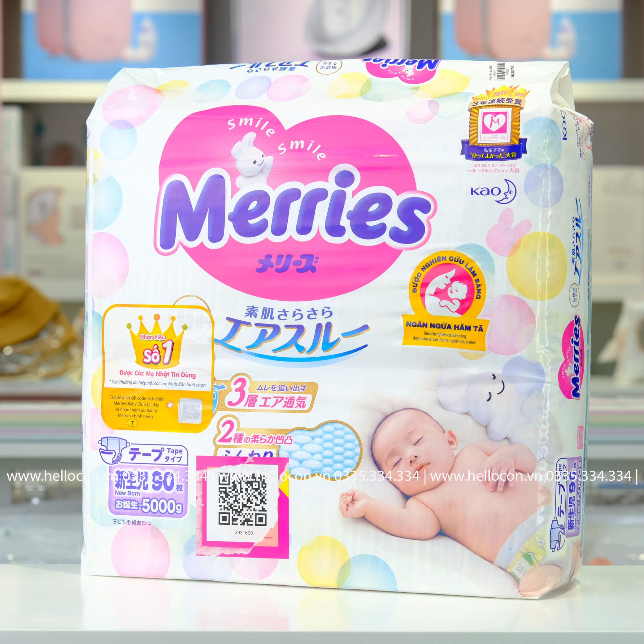 Bỉm Merries Sakura chính hãng các size, Combo 2, Combo 3 siêu hời